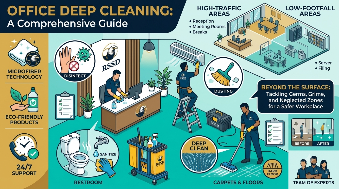 Office deep cleaning